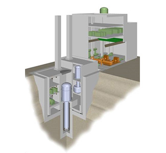 The small fast reactor, 4S: Super-Safe, Small & Simple image