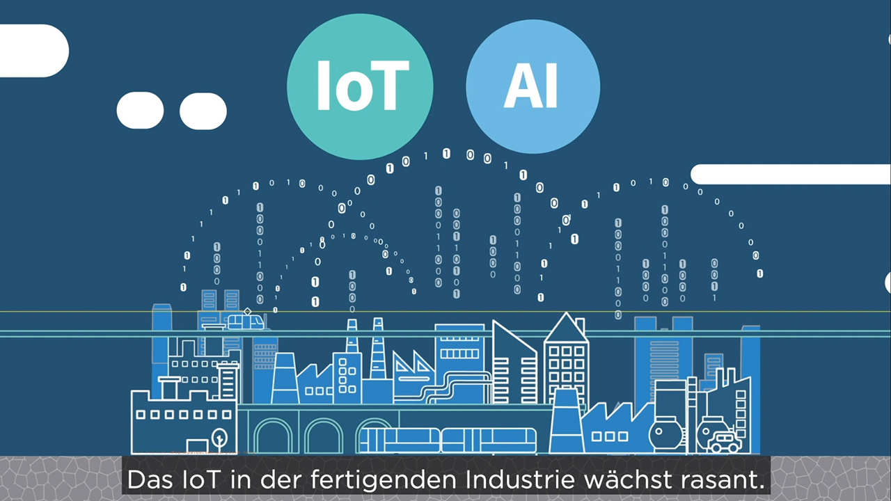 Industrial IoT animation movie by Reuters Plus - German