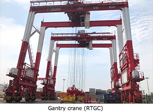 Gantry crane (RTGC)