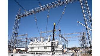 プロジェクトストーリー「電気の送電・電力網を支える電力変電系統設備工事」