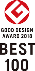 GOOD DESIGN AWARD 2018 BEST 100