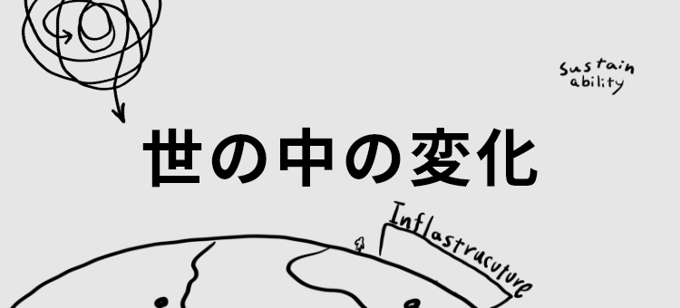 世の中の変化