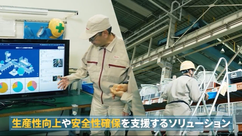 生産性向上や安全性確保を支援するソリューション