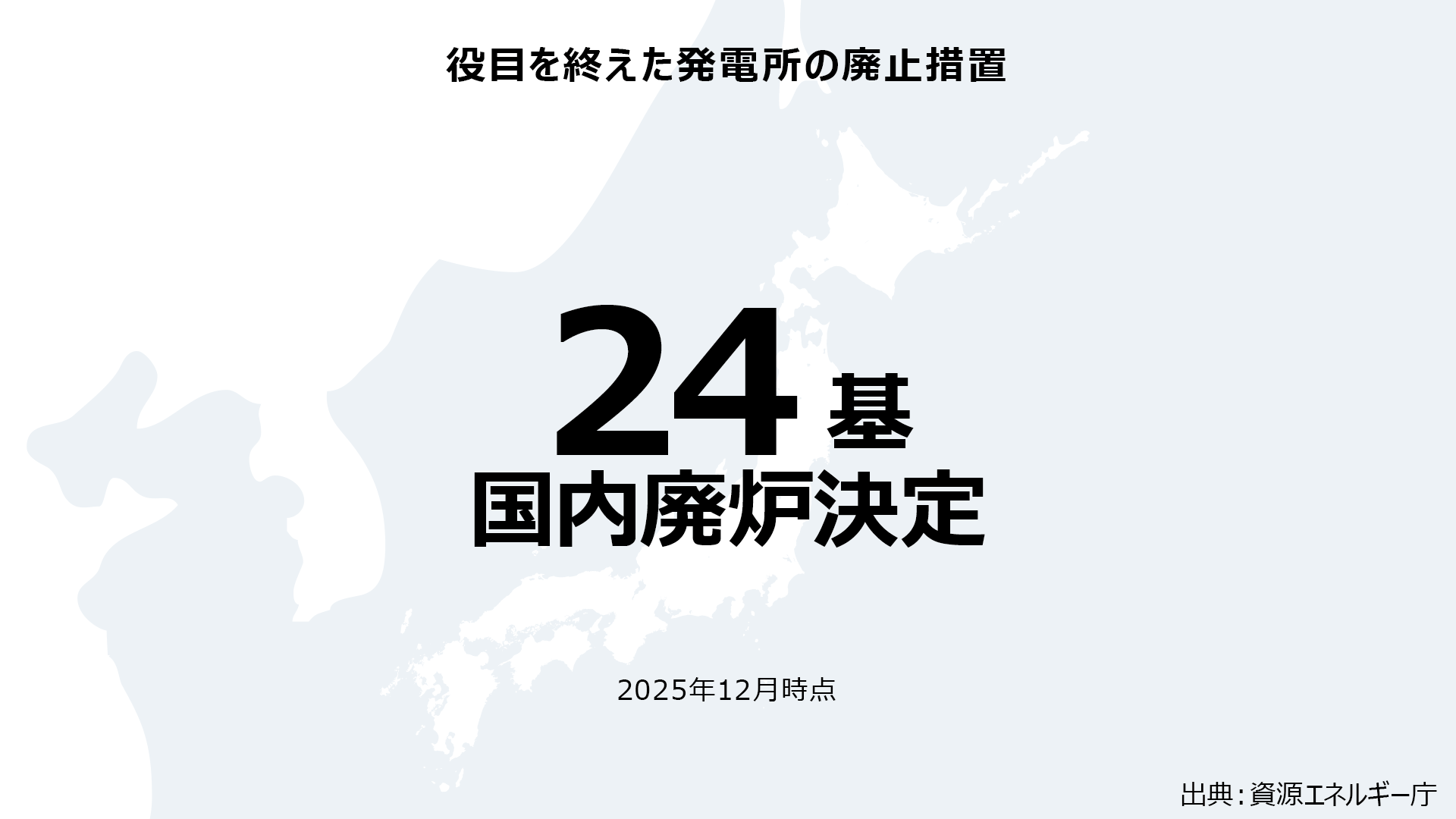 役目を終えた発電所の廃止措置