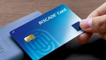 生体認証カード／デバイス BISCADE™(ビスケード)