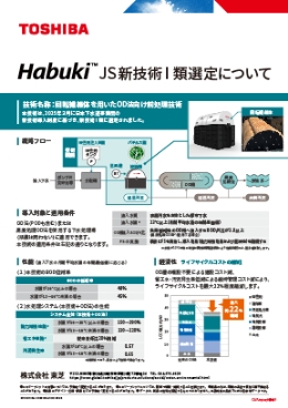 Habuki™ JS新技術Ⅰ類選定について