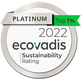 2022 ecovadis プラチナ