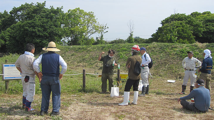 地域に根づいた海岸や河川における生物多様性保全活動（30by30自然共生サイト認定活動）