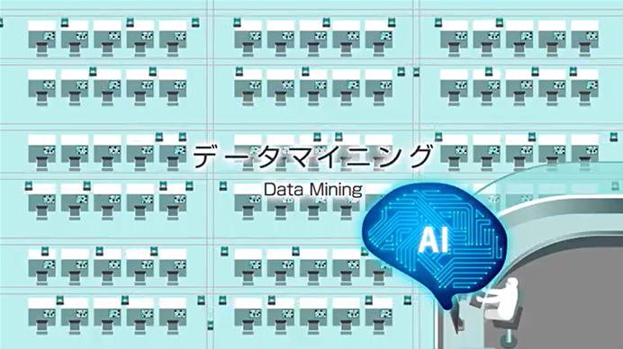 「データマイニング」製造現場の生産性向上
