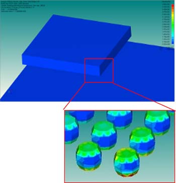 [Image] Circuit board life prediction technology (CAE and Toshiba tool)