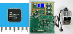 車載向けモータ制御16ビットDSP／TMP77FM70TUGと評価用リファレンスモデル