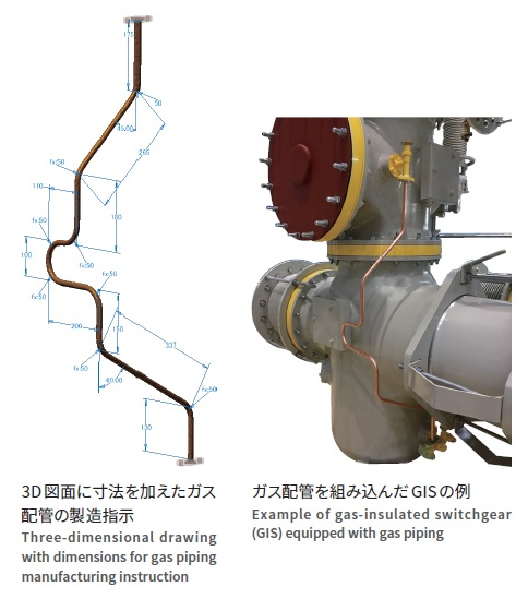 3D 設計を活用した配管製造のプレハブ化で現地施工の工期短縮