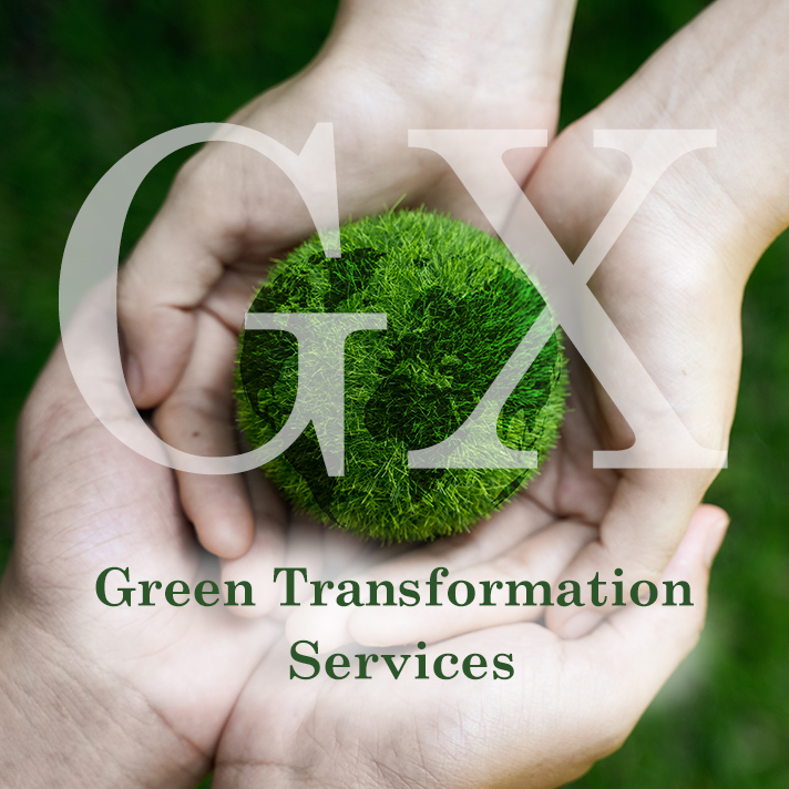 カーボンニュートラル社会を実現するGX:グリーントランスフォーメーション 「GXコンサルティング」と、3つの効果的なGXソリューションを提供します