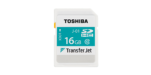TransferJet™ 搭載 SDHCメモリーカード
