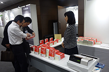 展示会場の様子