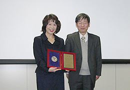 2011年度日本分析化学会関東支部「新世紀賞」受賞の写真