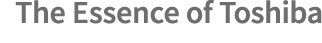 The Essence of Toshiba