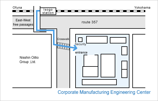 [Image] Map of Corporate Manufacturing Engineering Center