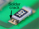 [Image] Solder joint after reliability test