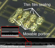 [Image] In-line wafer-level package for MEMS