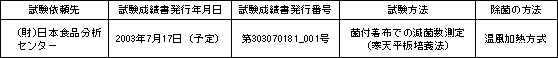 乾燥時の温風による衣類の除菌について