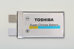 Toshiba's New Rechargeable Lithium-Ion Battery Recharges in Only One Minute