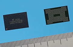 Toshiba's New Multi Chip Package Integrates Gigabyte-Class NAND Flash Memory and SD Controller