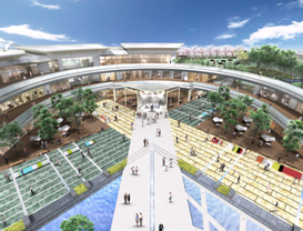 広場パース