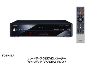 Toshiba VARDIA RD-XD72D DVD/HDDレコーダー