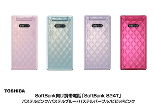 SoftBank向け携帯電話「SoftBank 824T」