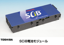 SCiB電池モジュール