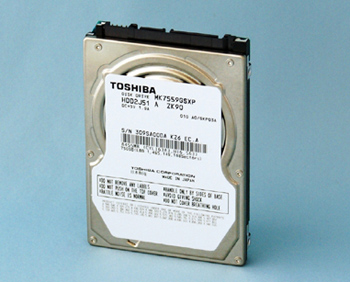 Image of Toshiba 750GB HDD