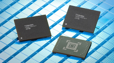 Image of 128GB eMMC NAND flash chips