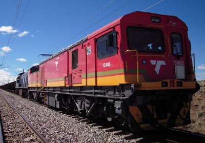 picture of a Class 15E electric locomotive for which Toshiba will supply key electrical equipment picture of a Class 15E electric locomotive for which Toshiba will supply key electrical equipment