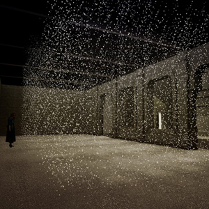 Artist's impression of Toshiba's exhibition: Luce Tempo Luogo Artist's impression of Toshiba's exhibition: Luce Tempo Luogo