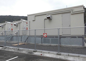 Lithium-ion battery energy storage system for Tatsugo Substation