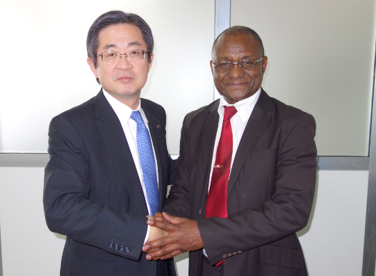 Mr. Boniface S. Njombe and Mr.Fujita Toyoaki have signed a memorandum of understanding