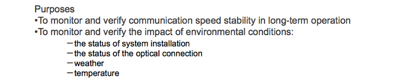 4. About this verification test (verification content and schedule)