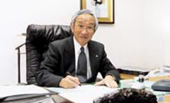 Then President Tadashi Okamura signed the Global Compact in January 2004.