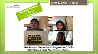 Children from GRADES K4-6 (4th to 6th year elementary school students) showcased their award-winning idea, “GBAR Turbines”