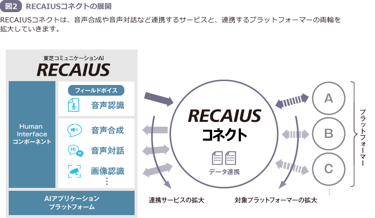 図2 RECAIUSコネクトの展開