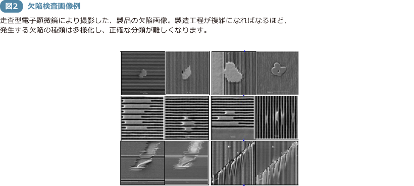 図2 欠陥検査画像例