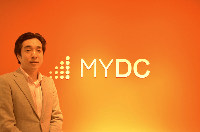 株式会社MYDC　代表取締役社長　前川卓志氏写真