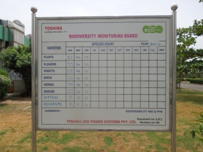 Biodiversity monitoring board