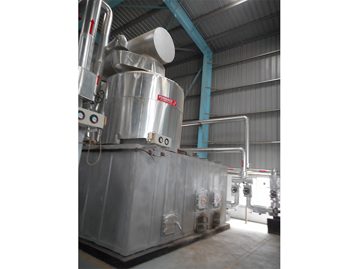 Biomass fuel boiler