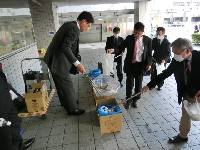 Cleanup Activity at Chugoku branch