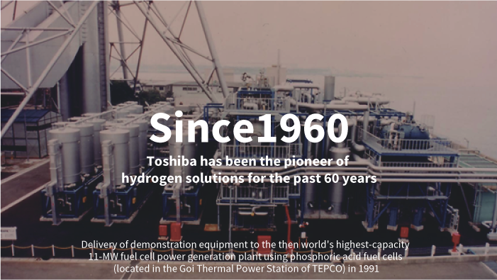 History of Toshiba's hydrogen energy systems