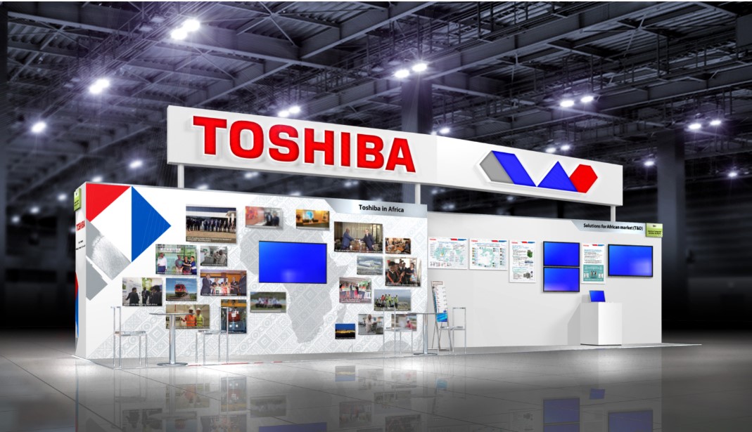 Image of the Toshiba Booth
