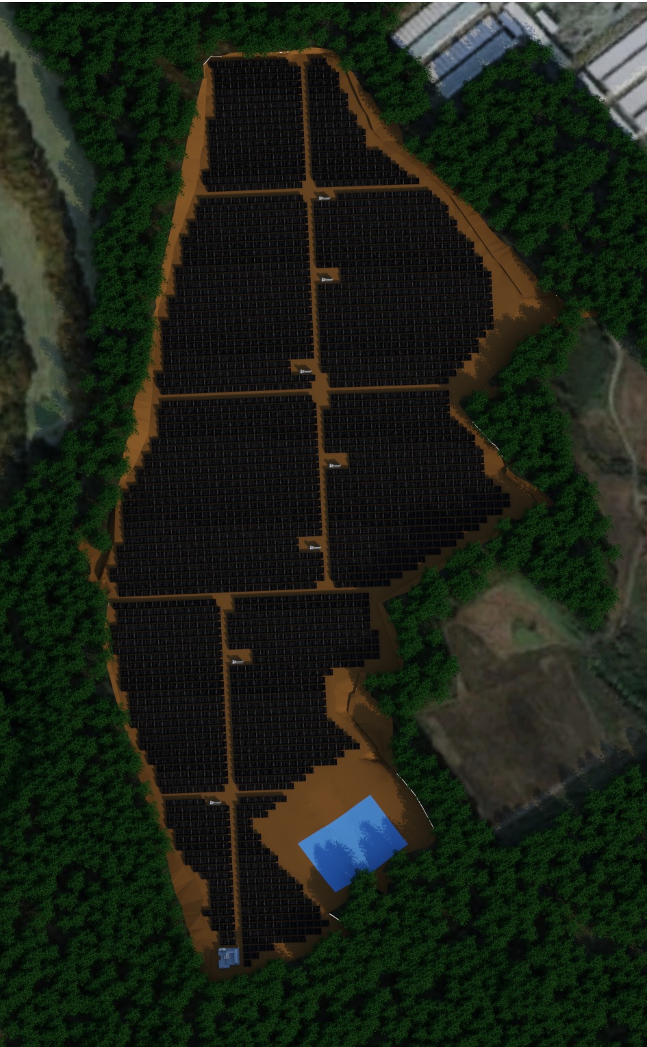 Ikeda Solar Power Plant