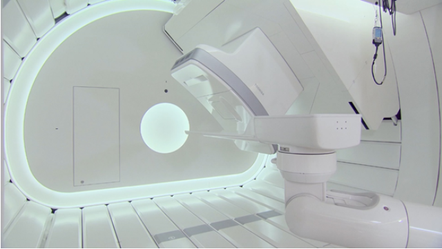 Heavy ion therapy equipment with rotating gantry (Courtesy of QST/NIRS)